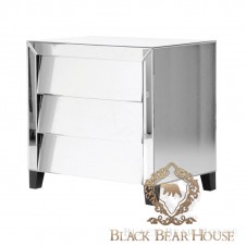 lustrzana komoda glamour black bear house.004