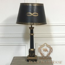 lampa stolikowa czarna black bea house