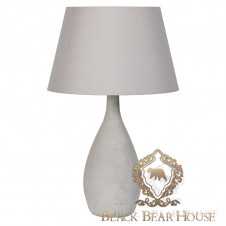 lampa beton black bear house