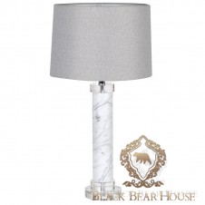 lampa marmur black bear house