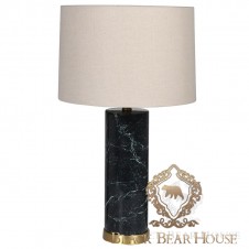 lampa marmur black bear house