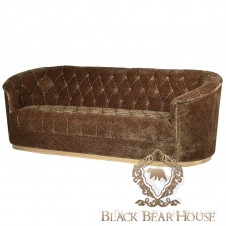 sofa w leopardzie cętki black bear house